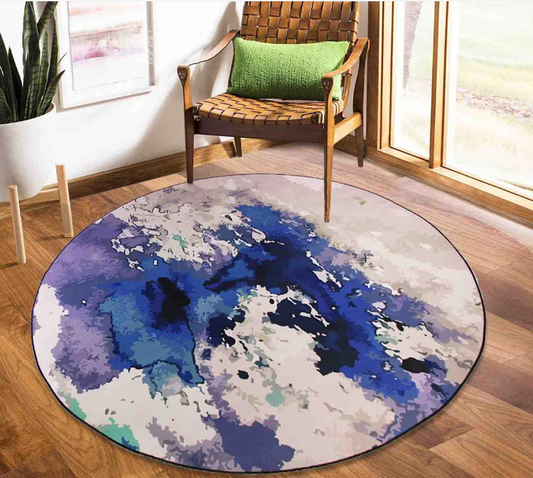 Ocean Mist Round Rug