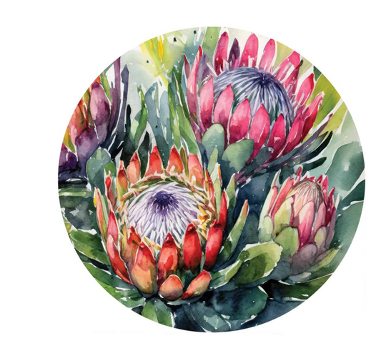 Protea Reverie Indoor Round Rug