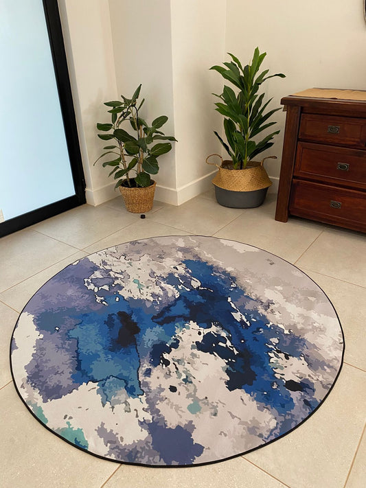 Ocean Mist Round Rug